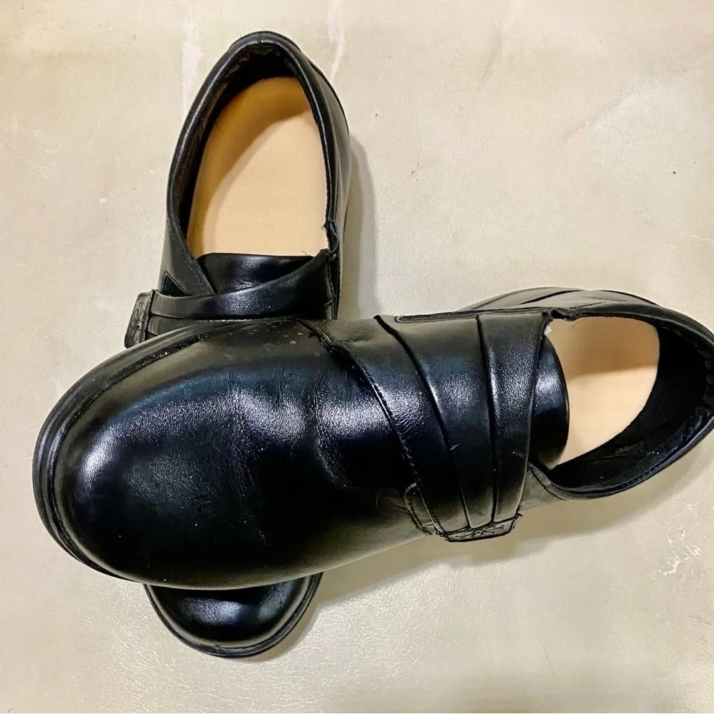APEX A3830W LADIES BLACK LOAFERS SUZE 8.5W